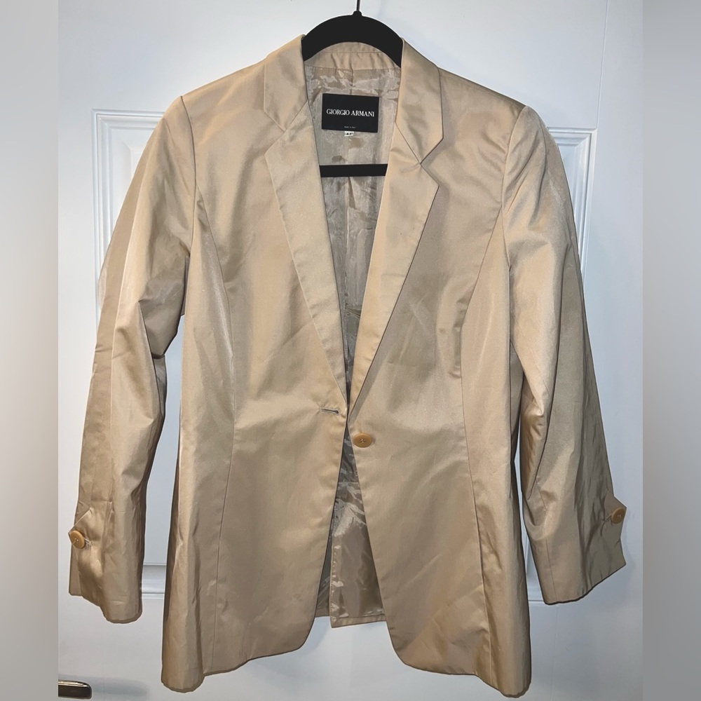 Giorgio Armani Single Breasted Blazer